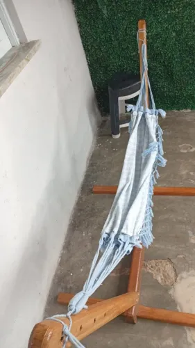 Rede infantil com Estrutura de Madeira