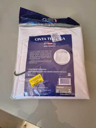 Cinta térmica sem uso 