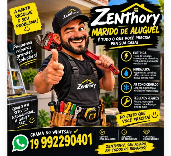 Marido de aluguel, manutenção residencial para Paulínia e campinas