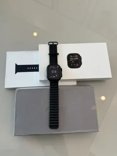 Apple Watch Ultra 2 49mm na garantia 100% bateria