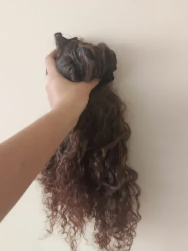 Cabelo cacheado 60cm