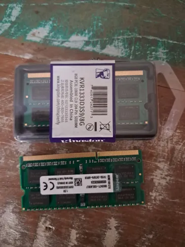 Memórias DDR3 para notebook 