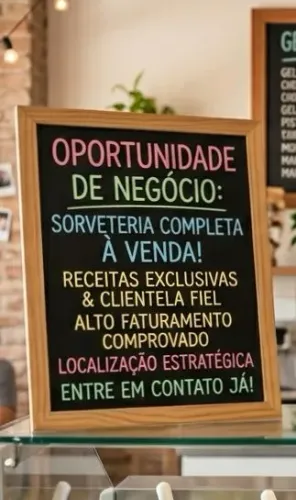Vendo Sorveteria/Açaiteria completa!!!