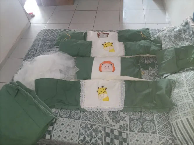 Kit berço americano safári