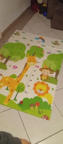 Tapete Infantil De Atividades Dobrável Térmico (Dupla Face) 1,80 x 1,20