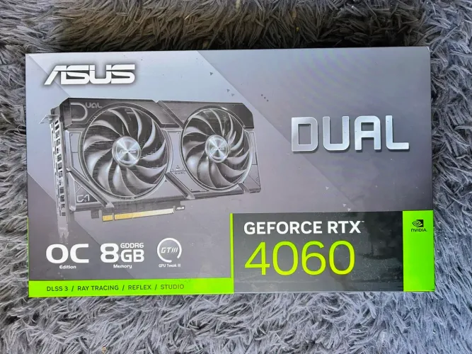 PLACA DE VÍDEO ASUS Dual GeForce RTX 4060 EVO OC Edition 8GB GDDR6