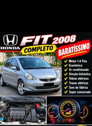 Honda Fit LXL 1.4/ 1.4 Flex 8v/16v 5P Aut. 2008