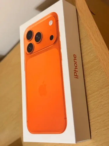 Iphone 17 Pro 256GB Laranja NOVO E LACRADO