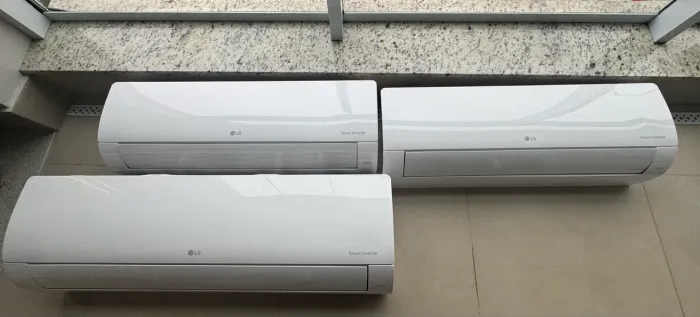 Ar Condicionado Multi Split LG Dual Inverter 3 Ambientes 18.000 + 9.000 + 9.000 BTUs