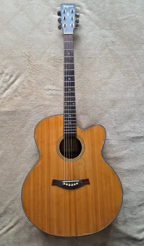 Violão Tagima Walnut Six Jumbo Com Captação Fishman