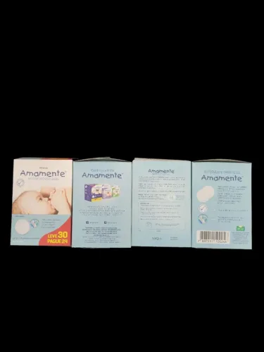 Kit 4 Caixas Absorvente Para Seios Amamente