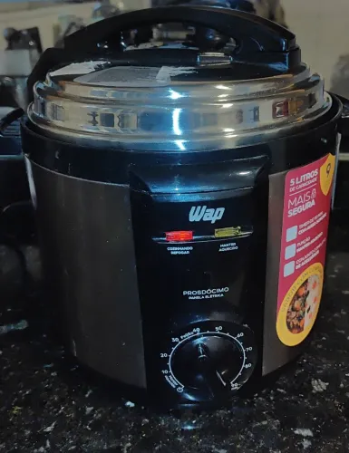 Panela de Pressão Elétrica WAP Prosdócimo, modelo WPPE2