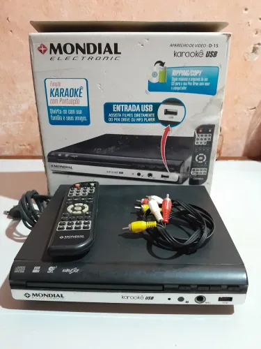 DVD Mondial Semi novo