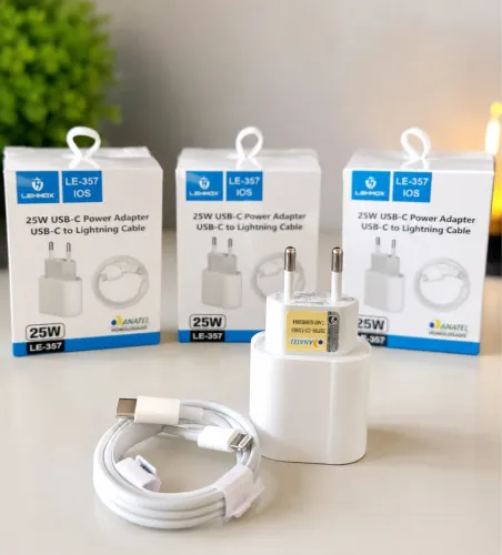 Carregador Turbo para IPhone homologado pela Anatel