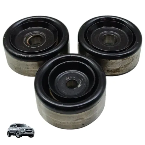 Jogo Polia Esticador Correia Hyundai Ix35 2.0 Manual 2011 12