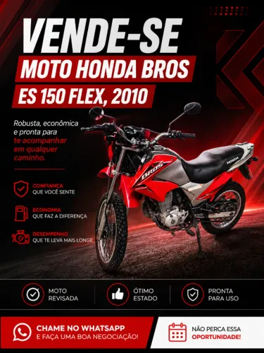 Vende-se Moto Honda NXR Bros 150