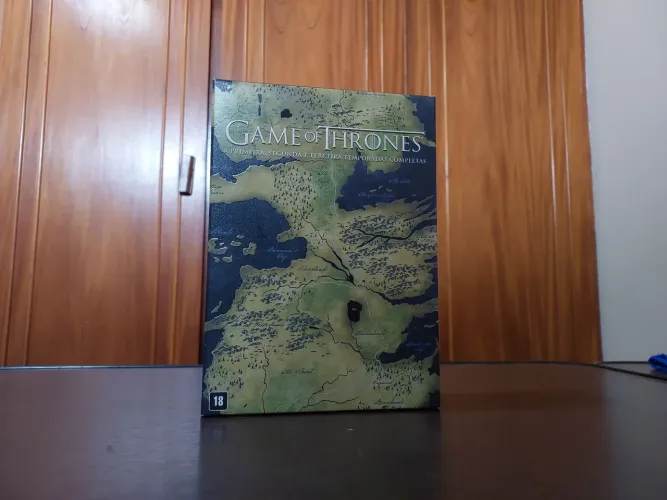 Box DVD Game Of Thrones (1°, 2° e 3° temporadas)