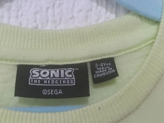 Moletom Sonic importado 