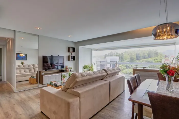 Rocca Imobiliária vende apartamento com 128m² com 3 quartos noPanamby em Central Parque Po