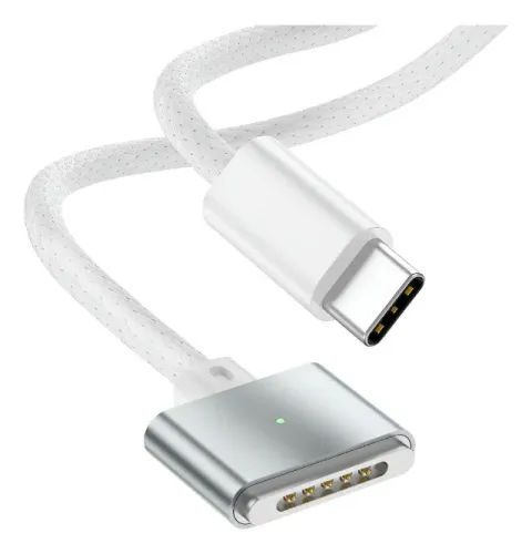 Cabo Usb-c Magsafe 3 Para Carregador Macbook Pro Air M2 140w 1,80m