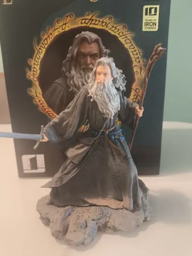 Gandalf LOTR Iron Studios 1/10 - Senhor dos Anéis