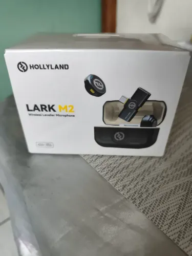 Microfone dê lapela hollyand mod lark M2