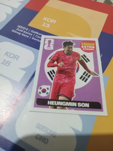 Figurinha Lendária roxa de Heungmin Son