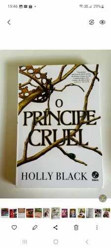 Livro Príncipe cruel