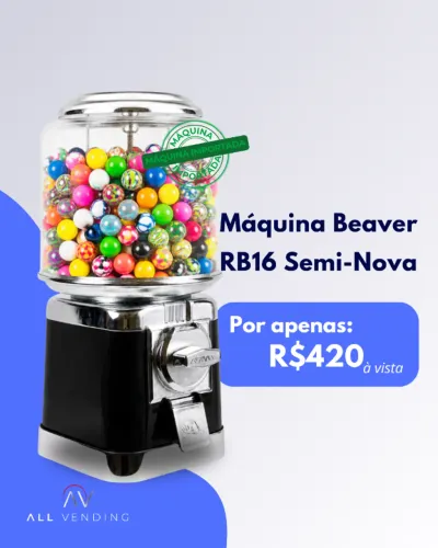 Kit Máquina de Bolinhas com Cápsulas e Pedestal