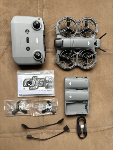 Drone Dji Neo 2 com controle 3 Baterias e Antena