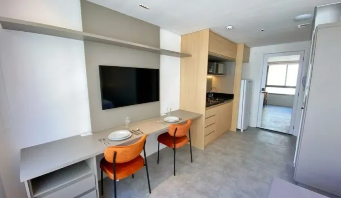 Flat com 1 dormitório para alugar, 26 m² por R$ 3.800,00/mês - Pinheiros - São Paulo/SP