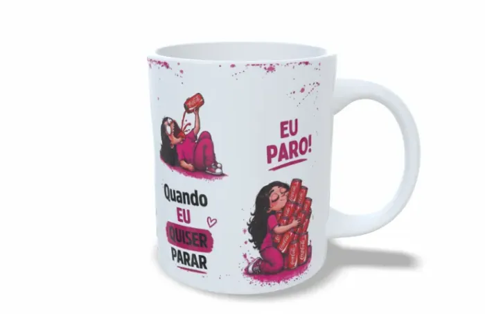 Caneca Personalizada - Eu sei me controlar 270°