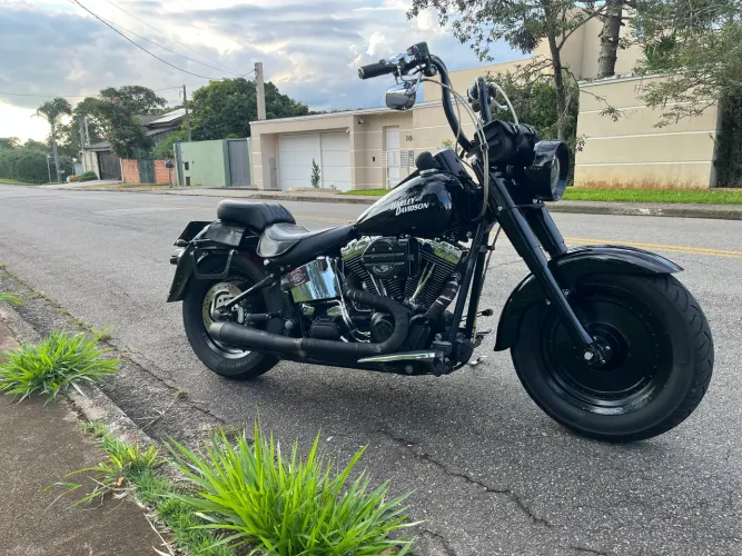 Harley Davidson fat boy carburada 