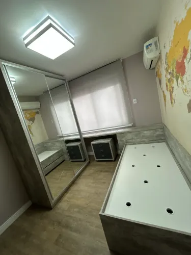Quarto solteiro em MDF