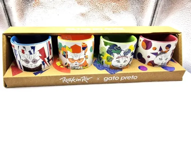 Canecas Gatos do Rock Importado