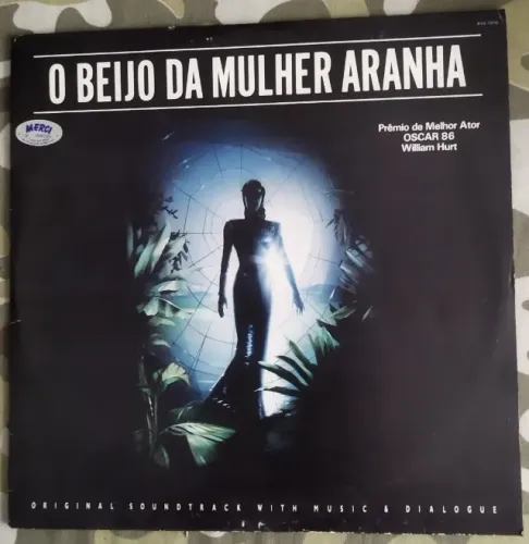 LP Vinil O Beijo Da Mulher Aranha (1985) - Trilha Sonora Original C Encarte