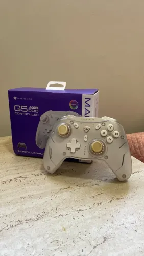 Controle Machenike G5 Pro V2 Wireless 1000Hz Gatilho Optico Hall Effect