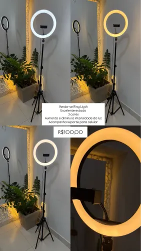 Vendo ring ligth