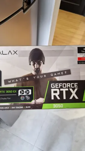 ? Placa de Vídeo GALAX GeForce RTX 3050 EX 1-Click OC - 8GB GDDR6