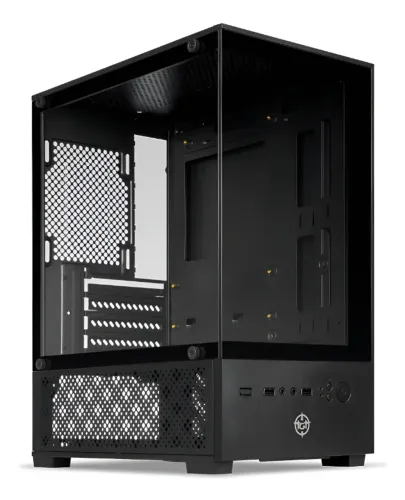 gabinete gameer semi aquario branco ou preto