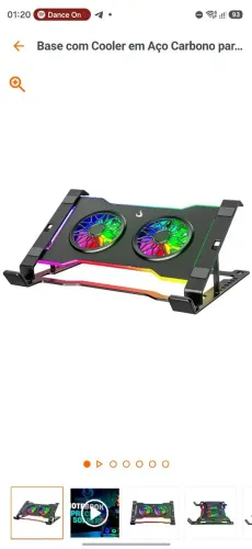Base P/NOTEBOOK (3000RPM) AÇO
