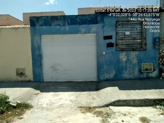 Casa no DOURADO em Horizonte/CE - Caixa *5508