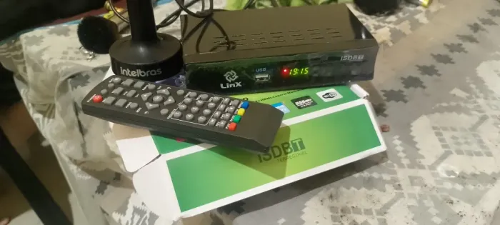 Conversor digital (novo) + antena