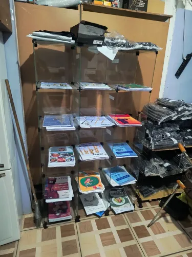 Vitrine expositora de vidro 15 baias 