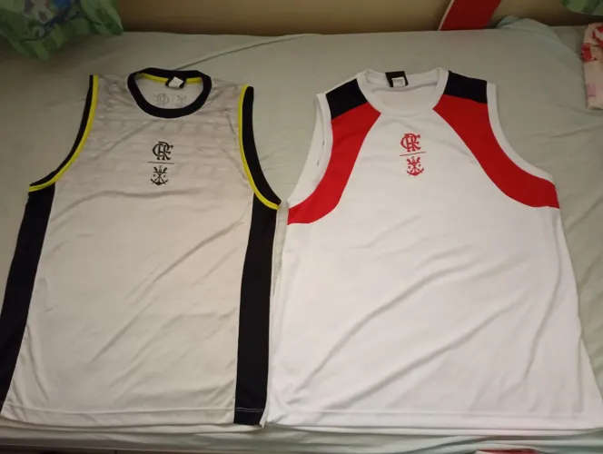 2 camisetas Flamengo tamanho G 