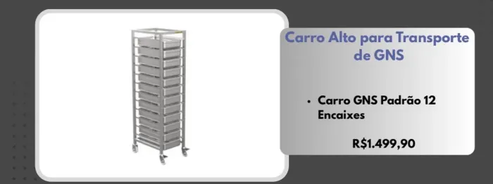 Carro Alto para Transporte de GNS