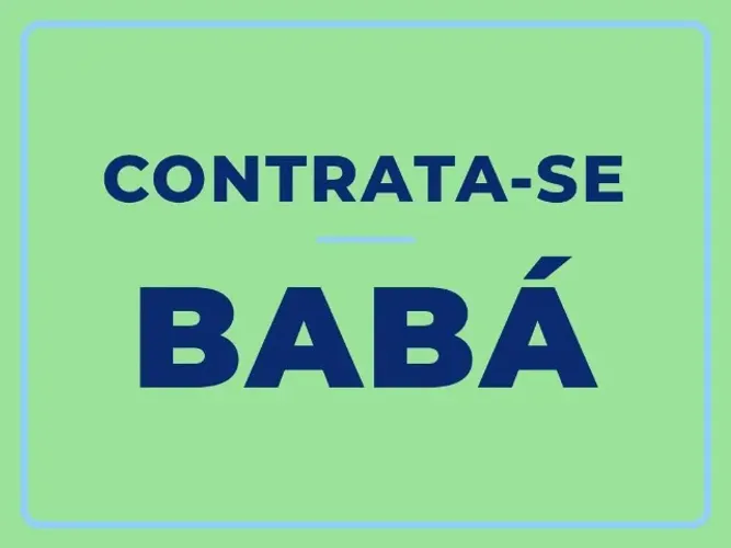 Contrata-se babá com experiência 