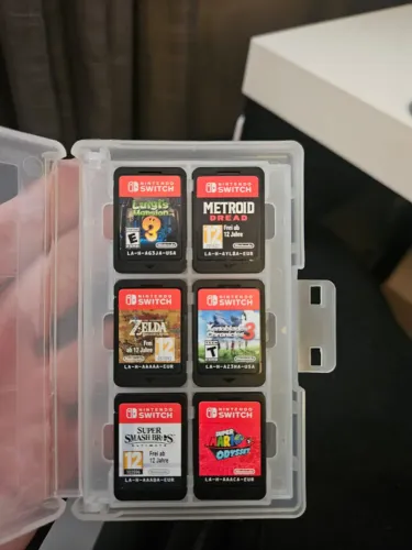 Jogos Switch Originais - Zelda BOTW, Mario Odyssey, Smash, Luigi 3, Metroid, Xenoblade