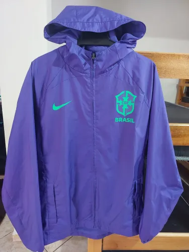 Jaqueta Corta-Vento Nike Seleção Brasileira AWF -