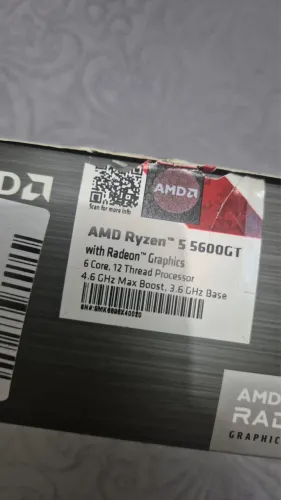 Vende-se Processador AMD ryzen  5 5600 Gt
